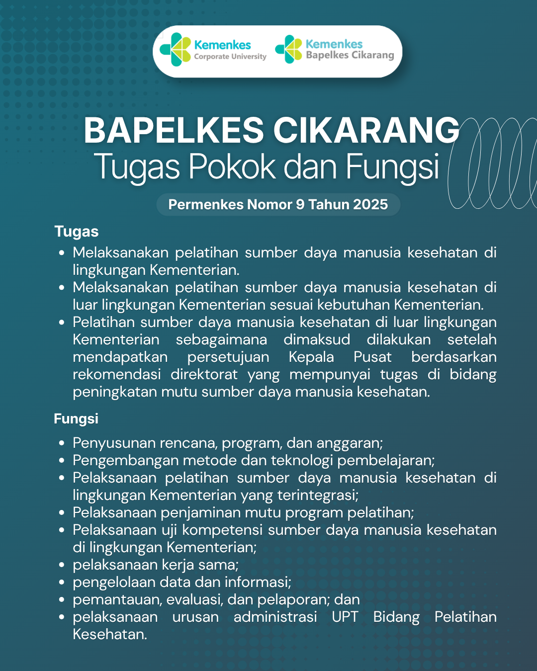 Kebijakan Mutu Bapelkes Cikarang